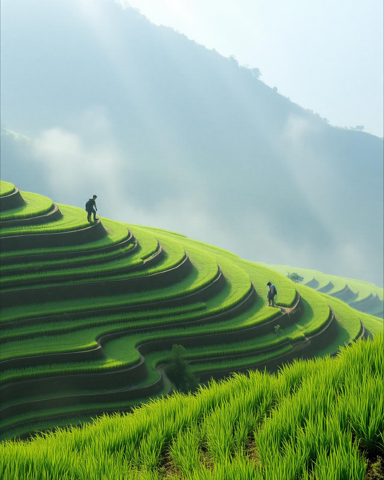2019 — Terraces at dawn