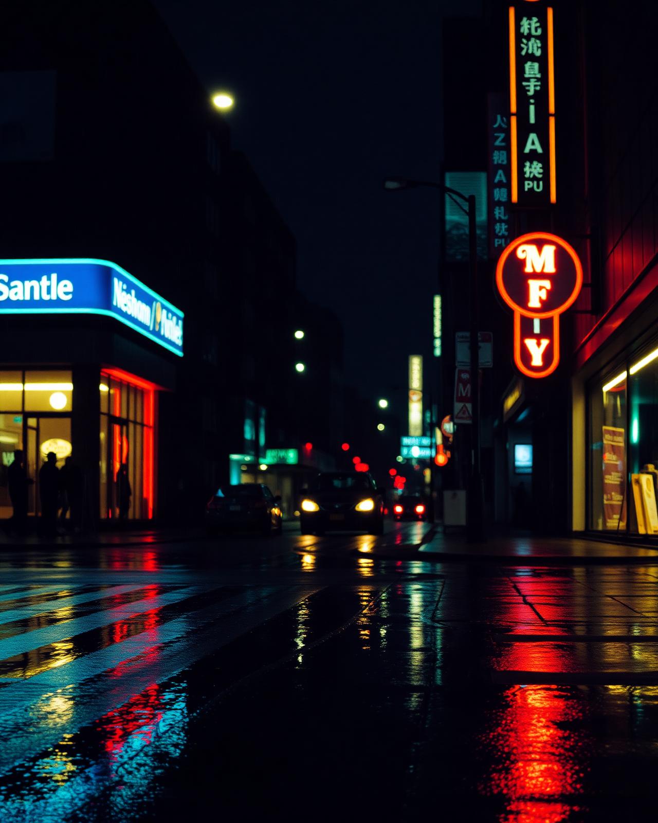 2017 — Rain on Sixth Street