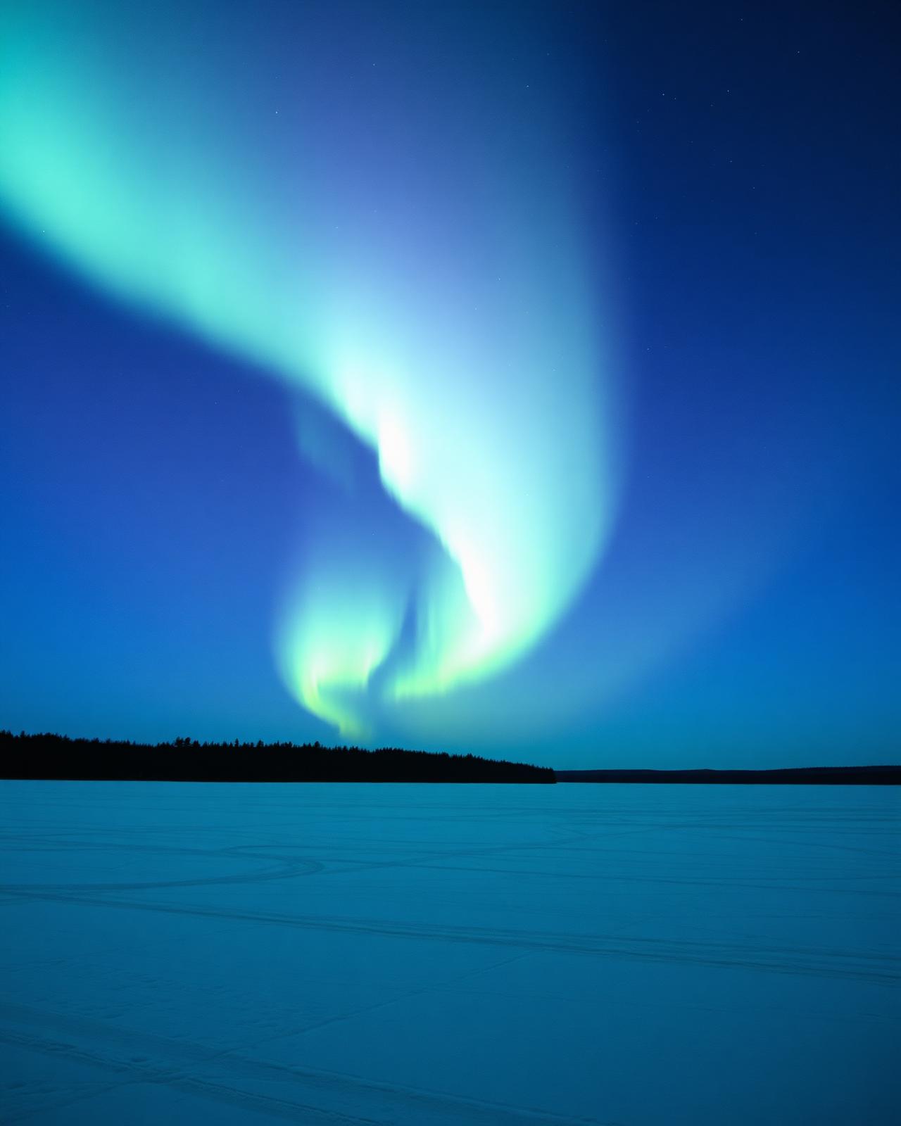 2026 — Aurora over the lake